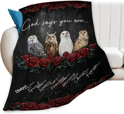 Vista 47 de Manta de Cardenal Rojo Heaven Cardinal Decor Manta de Tiro Regalos para Niñas Niños As I Sit in Heaven Ropa de Cama de Sofá Súper Cálida Suave Felpa