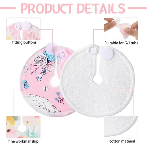 Vista 3 de Yungyan 24 fundas para tubos G, almohadillas reutilizables para botones de alimentación, fundas suaves para botones de tubo G J, almohadillas