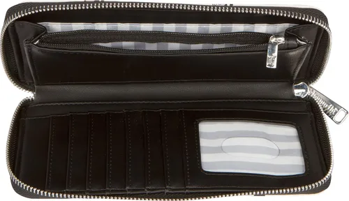 Vista 6 de Loungefly Cartera de Mickey Mouse de Disney doble pliegue y cremallera Casual