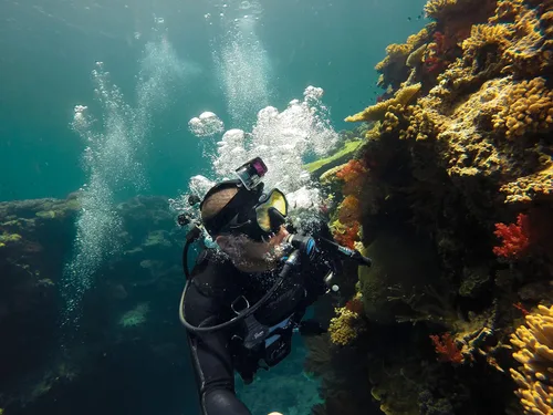 Vista 6 de GoPro Filtro de buceo para carcasa de buceo (Magenta) (accesorio oficial de GoPro )