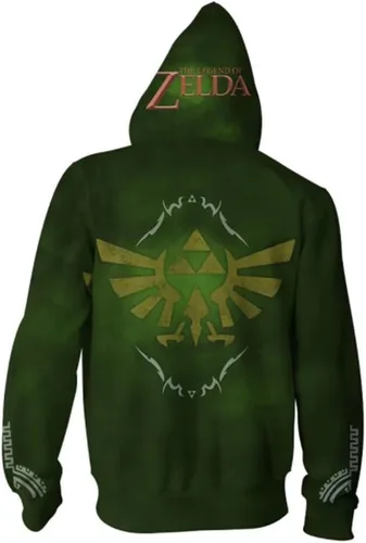 Vista 2 de CHLOBLOM - Sudadera con capucha y cremallera para disfraz de cosplay, chaqueta de novedad