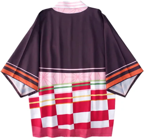 Vista 2 de Capa de protección solar suave para adultos, estilo kimono, disfraz de cosplay