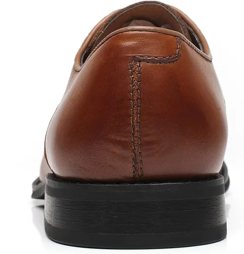 Vista 4 de La Milano Zapatos de vestir de cuero para hombre con puntera de casquillo clásica
