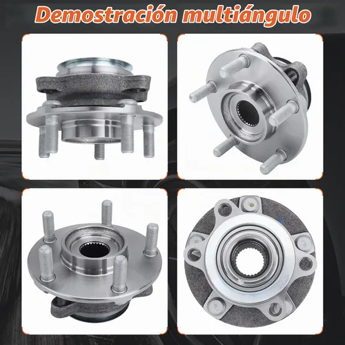 Vista 4 de 513298 - Par de rodamientos de rueda delantera y conjunto de buje