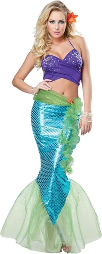 Vista 4 de Disfraces de California Mythic Mermaid adulto Costume