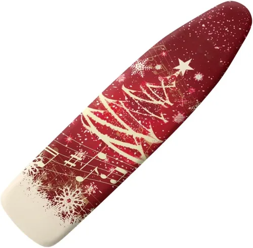 Vista 33 de Funda floral a prueba de arañazos para tablas de planchar de tamaño estándar, reflectante, con 3 ganchos y bucles para decoración de tablas de 15 x