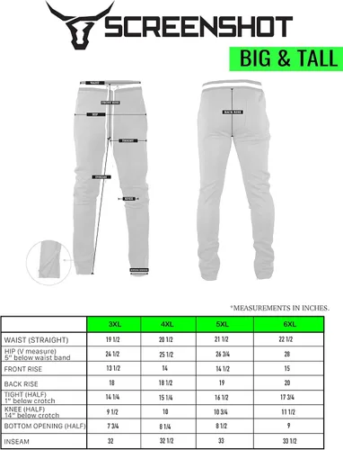 Vista 6 de SCREENSHOT - Pantalones deportivos para hombre, estilo hip hop, de alta calidad, ajustados, cómodos, atléticos, para entrenamiento, moda urbana