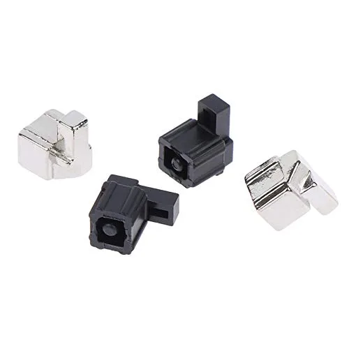 Vista 3 de GGZone Left Right Slider Buckle Metal Lock Latch Bracket Replacement for Nintendo Switch Joy-Con Repair Tool Parts NS JoyCon Controller