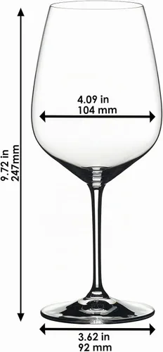 Vista 3 de Riedel Heart To Heart Cabernet Sauvignon - Copas de vino tinto (2 unidades)