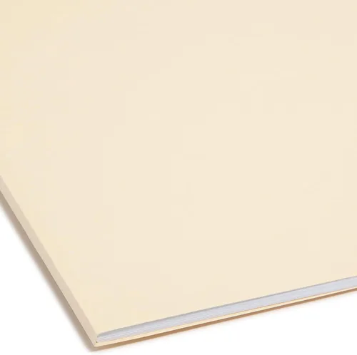 Vista 7 de Smead Carpeta de archivos con cierre 100% reciclado, 2 sujetadores, pestaña reforzada de corte 1/3, tamaño carta, manila, 50 por caja (14547)