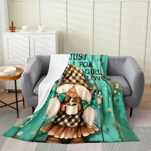 Vista 13 de Erosebridal American Flag Throw Blanket 40x50 Inch Sofa Bed Couch Decor,Rustic Deer Hunting Fleece Blanket for Kids Boys Girls,Farmhouse Cabin Bed