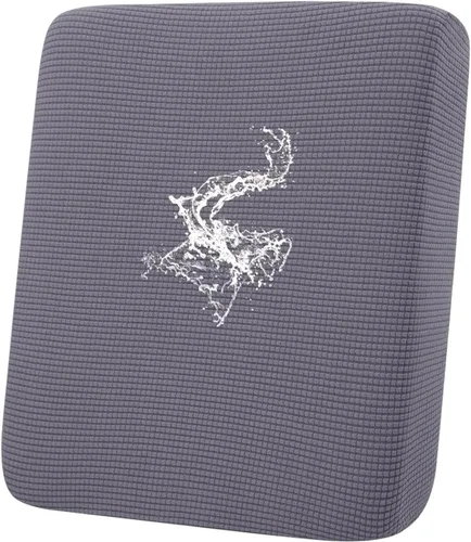 Vista 43 de Fundas impermeables para sofá seccional, fundas de cojín antideslizantes para sofá Ajuste seccional en forma de L, tela jacquard elástica, parte