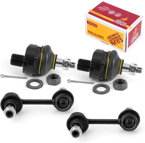 Vista 59 de Metrix Premium Chassis Parts - Juego de 4 piezas de articulación de rótula superior y barra estabilizadora delantera para Ford Ranger RWD 1998-2011