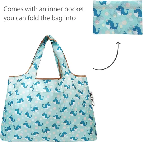 Vista 5 de allydrew Large Foldable Tote Nylon