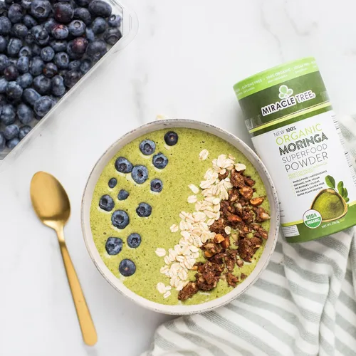 Vista 8 de Superalimento de moringa orgánica en polvo de Miracle Tree