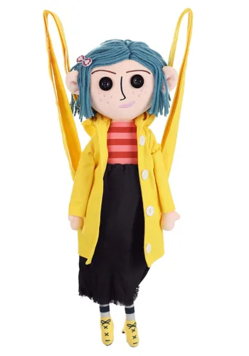 Vista 5 de Mochila de Peluche Muñeca Coraline Multicolor