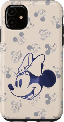 Vista 8 de Funda clásica retro vintage para iPhone 16 Disney Minnie y Mickey Mouse Heads