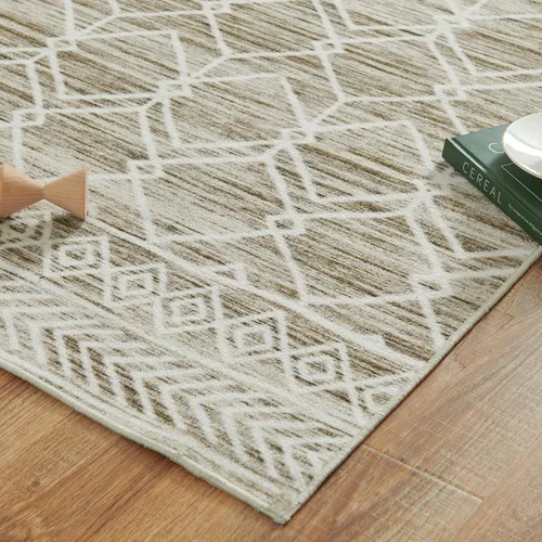 Vista 106 de jinchan Alfombra marroquí de pasillo 2x6 - Alfombra de pasillo lavable a máquina para cocina, alfombra moderna geométrica suave de pelo bajo
