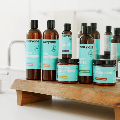 Vista 5 de Everyone - Aceite para el cabello de coco y limón, tratamiento