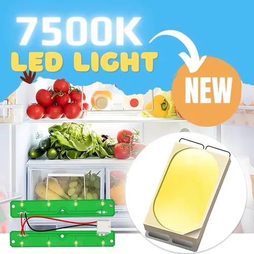 Vista 2 de Nueva actualización W11042554 refrigeradores LED módulo de luz tablero compatible con Whirlpool Maytag Amana refrigerador reemplaza W11527432