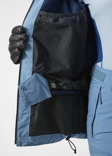 Vista 4 de Helly-Hansen Powderqueen Infinity - Chaqueta de esquí sostenible impermeable para mujer