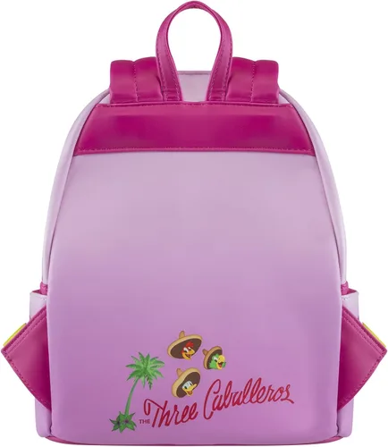 Vista 3 de Loungefly Walt Disney Archives mochila de 3 caballeros exclusiva de Tienda