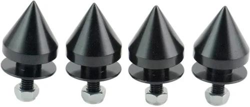 Vista 2 de x xotic tech Spike JDM Style - Parachoques para maletero de coche, tapas de escotilla de liberación rápida (negro)