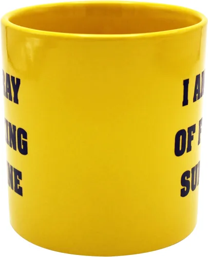 Vista 4 de Island Dogs Taza de café I Am A Ray of Fucking Sunshine