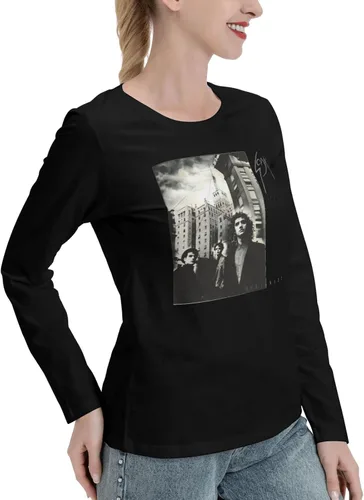 Vista 2 de Soda Stereo Doble Vida Long Sleeve Women's Casual Loose Round Neck Pullover