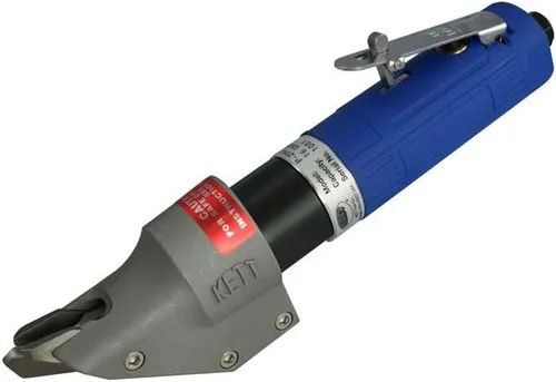 Vista 10 de P-2060 Cizalla neumática de corte doble calibre 18 con mango recto
