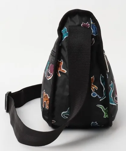 Vista 2 de Classic Hobo Crafty Cats - Estampado negro, Crafty Cats - Estampado negro