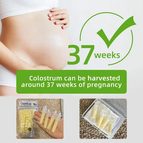 Vista 4 de haakaa Colostrum Collector Kit for Collecting & Newborn Feeding, 4ml-2pcs