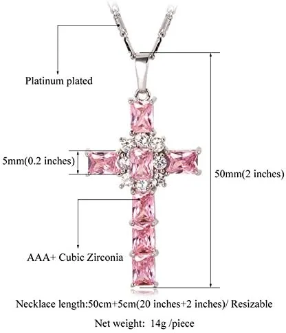 Vista 3 de U7 Catholic Gift Stainless Steel 18K Gold Plated Coin MedalCrucifix CrossVirgin MaryRosary Necklaces for Women Men