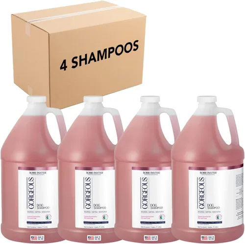 Vista 13 de Bobbi Panter Moisture & Shine - Champú para perros con aceite de argán, manzanilla y menta, fórmula natural nutritiva profunda para un pelaje suave