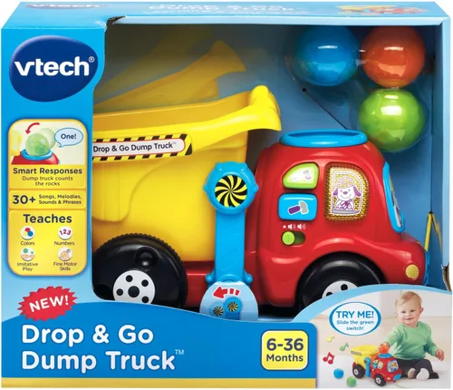 Vista 6 de VTech Camión de carga y descarga Amarillo