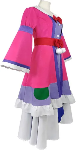 Vista 4 de Weixu Disfraz de princesa de anime Syalis para mujer, disfraz de fiesta de Halloween