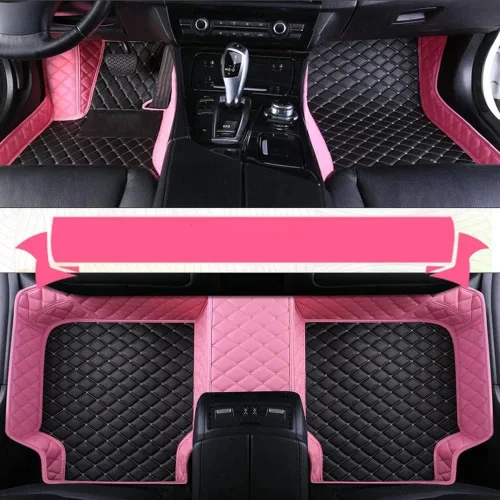 Vista 27 de Tapete para Auto Adecuado para el 99% de Sedanes, Coches Deportivos, Tapetes de Coche Personalizados de Lujo para SUV, Mujeres, Tapetes Automotrices