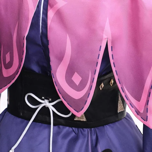 Vista 8 de Vibsion Disfraz de cosplay para mujer Genshin Conjunto completo