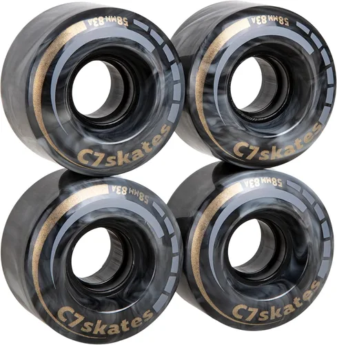 Vista 9 de C SEVEN C7skates Premium - Ruedas para patines (aguamarina)