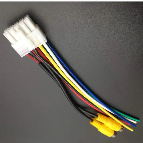 Vista 3 de LIZAPUS Arnés de cables dual TBX10A de 10 pines con conector RCA MXD337BT, MCD237BT, MCP1337BT, AMCP425BT