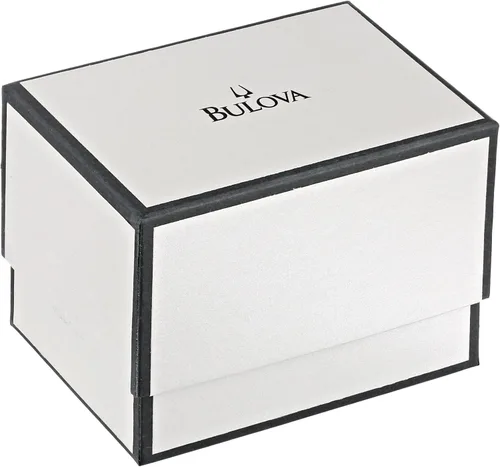 Vista 3 de Bulova Mujer 96p143Highbridge analógico visualización Cuarzo Reloj color negro y plata