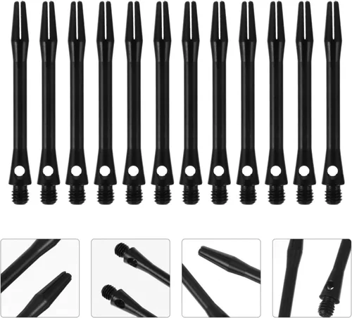 Vista 8 de BESPORTBLE Eje para 2BA Tallos de aleación de aluminio 1.772 in Eje estándar 12pcs Accesorios de repuesto y vuelos