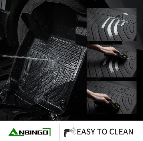 Vista 4 de ANBINGO® - Alfombrillas de piso para automóvil, accesorios para todo tipo de clima
