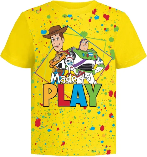 Vista 3 de Toy Story Pixar Camiseta (juegos) Woody Buzz Lightyear Jessie Rex Hamm MrPotato Forky Slinky Dog Toddler Cumpleaños Ropa para niños