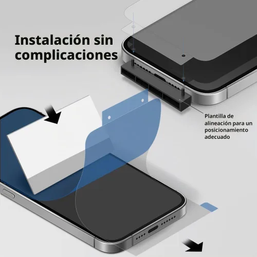 Vista 8 de Protector de pantalla para Samsung Galaxy Z Flip 3 0.18 oz, EPU + TPU, antirreflejos, cubierta completa en el interior + 3 unidades de película