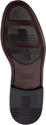 Vista 3 de Johnston & Murphy Mocasines con borlas de Aragón para hombre Negro