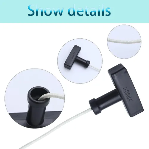 Vista 3 de Cuerda de tracción de 4.75 pies compatible con Briggs y Stratton