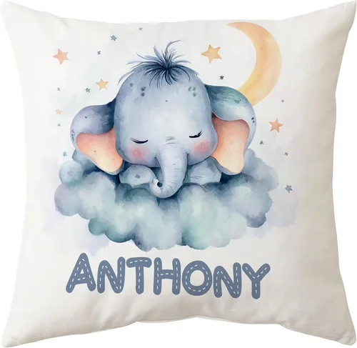 Vista 11 de Hyturtle Almohada personalizada para niños y niñas (inserto incluido)