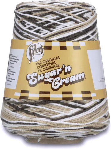 Vista 15 de Hilados Lily Sugar and Cream, Algodón, Blanco, Paquete de 10