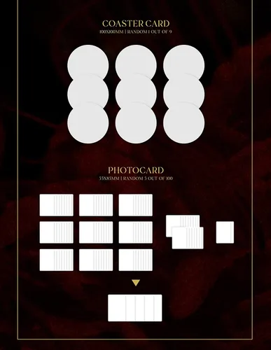 Vista 5 de More More Random Cover Incl Photobook Postcard Coaster Card 5pc Photocard Set